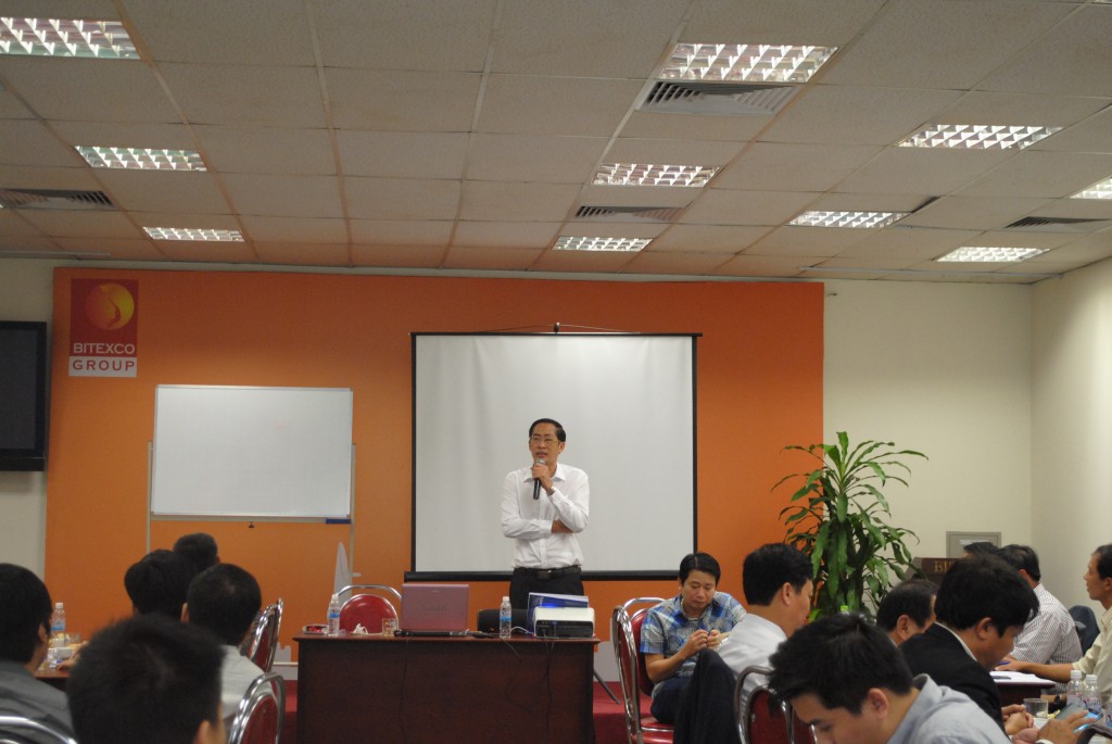 Ông Vũ Thuấn - Tổng giám đốc Bitexco Power