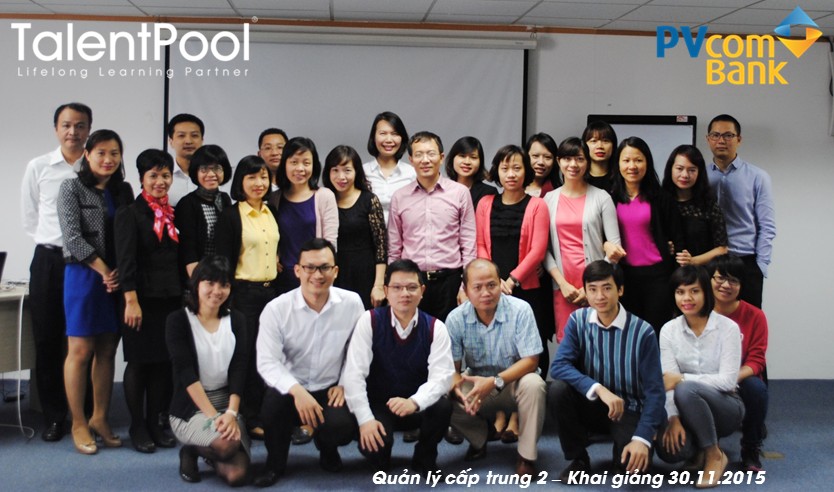 Khai giảng lớp Quản lý cấp trung HN2 – PVComBank