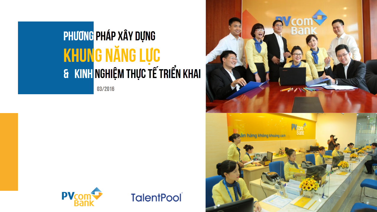 Phương pháp xây dựng khung năng lực & kinh nghiệm thực tế triển khai