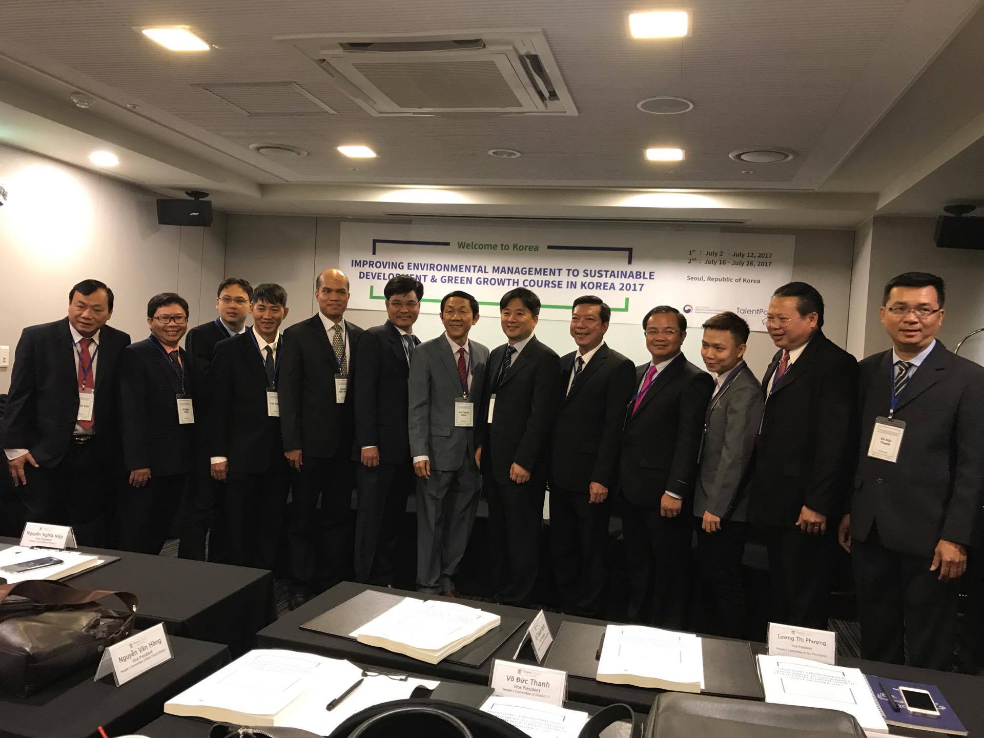 STUDY TOUR IN KOREA FOR OFFICERS IN HO CHI MINH CITY